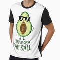 Funny Kawaii Avocado Football Pun by champagnemoment