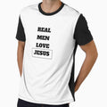 real men love jesus, motivational christian quote for men by DareDreams