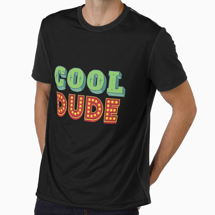 Cool Dude - in Vintage Retro 70s Font Style by Rhu Creations