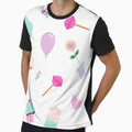 cupcakes, cotton candy, lollipop. ice cream cones, candy, donuts, summer, by prteacool
