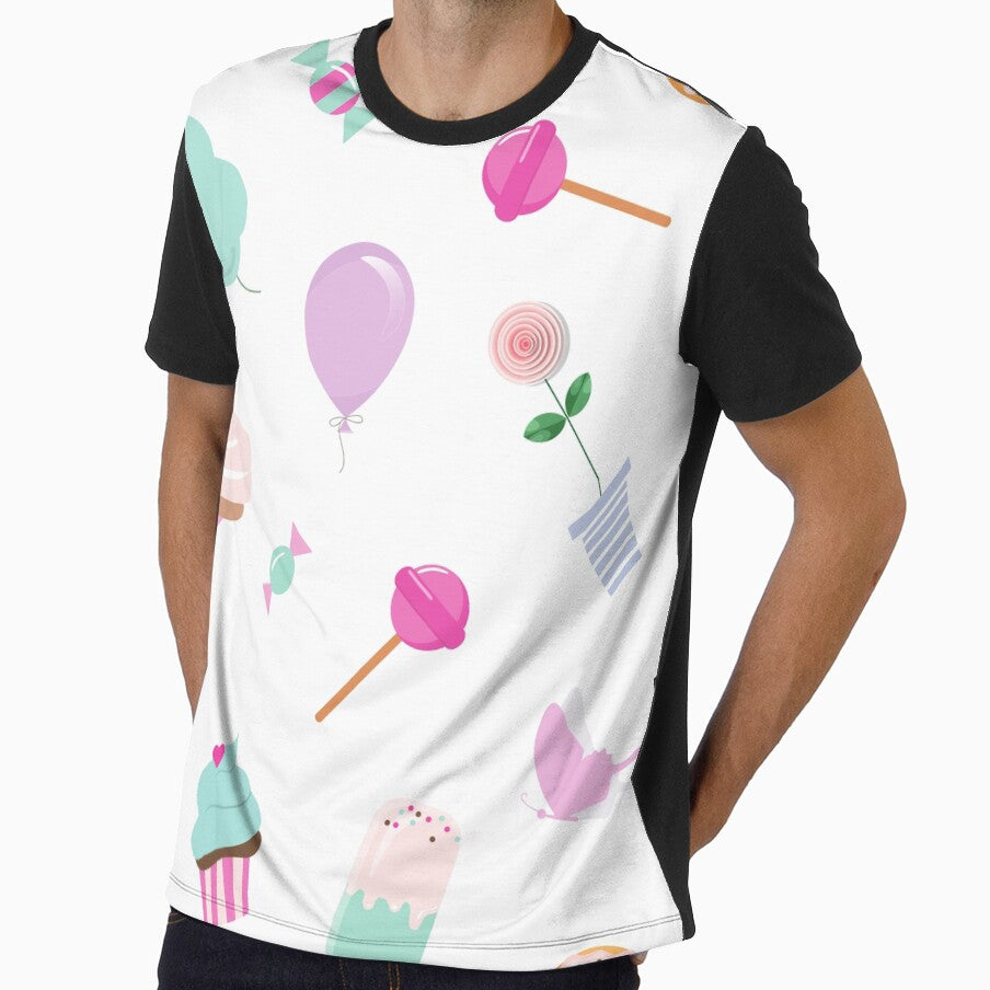 cupcakes, cotton candy, lollipop. ice cream cones, candy, donuts, summer, by prteacool