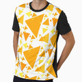 Triangle pattern, Orange triangle by PAINTORS