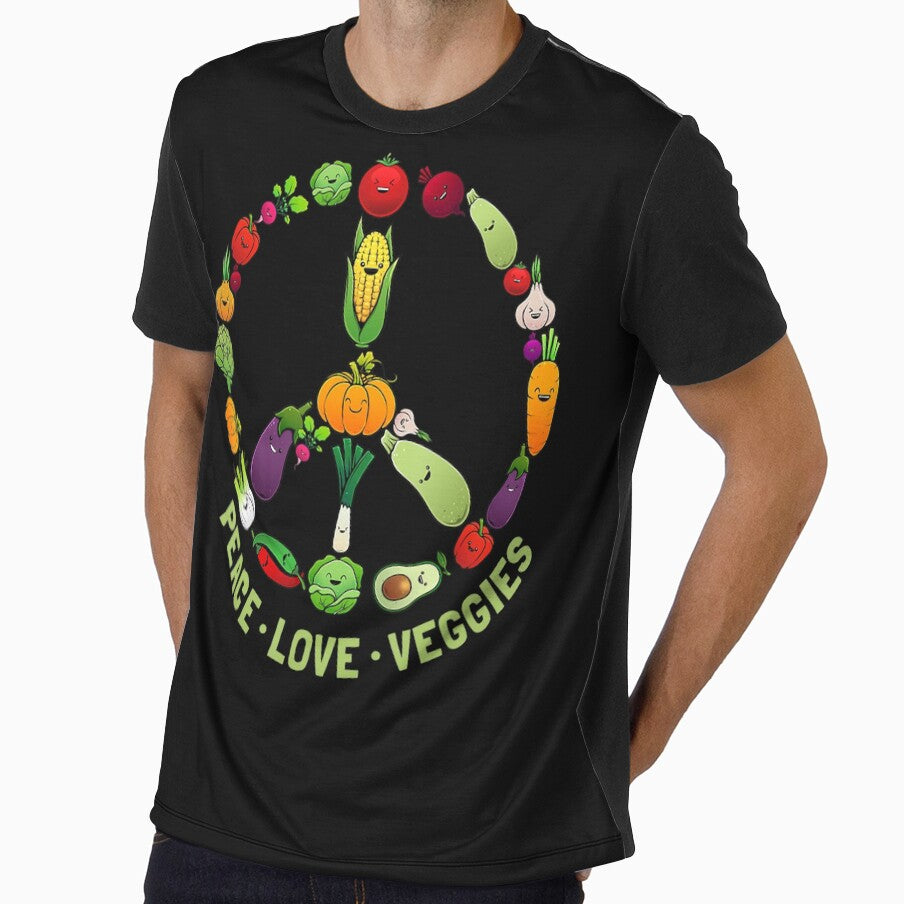 Vegetarian Men Women Cool Vegan Veggie Veganism by phuongducduc