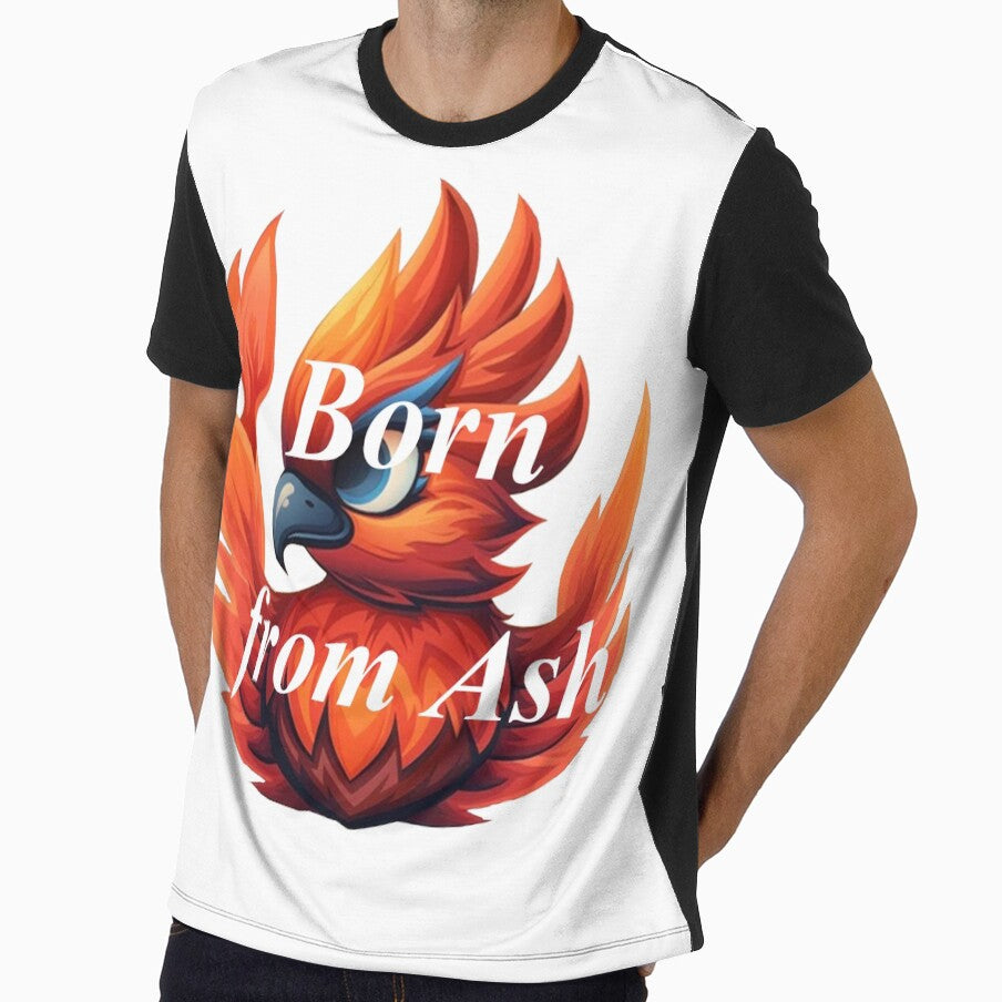 Born from Ash Phoenix Unique Elite Vintage Gift Graphic Tees by DesignsNow4You