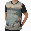 Hiroshige's The Seven Ri Beach in Sagami Province by mosfunky