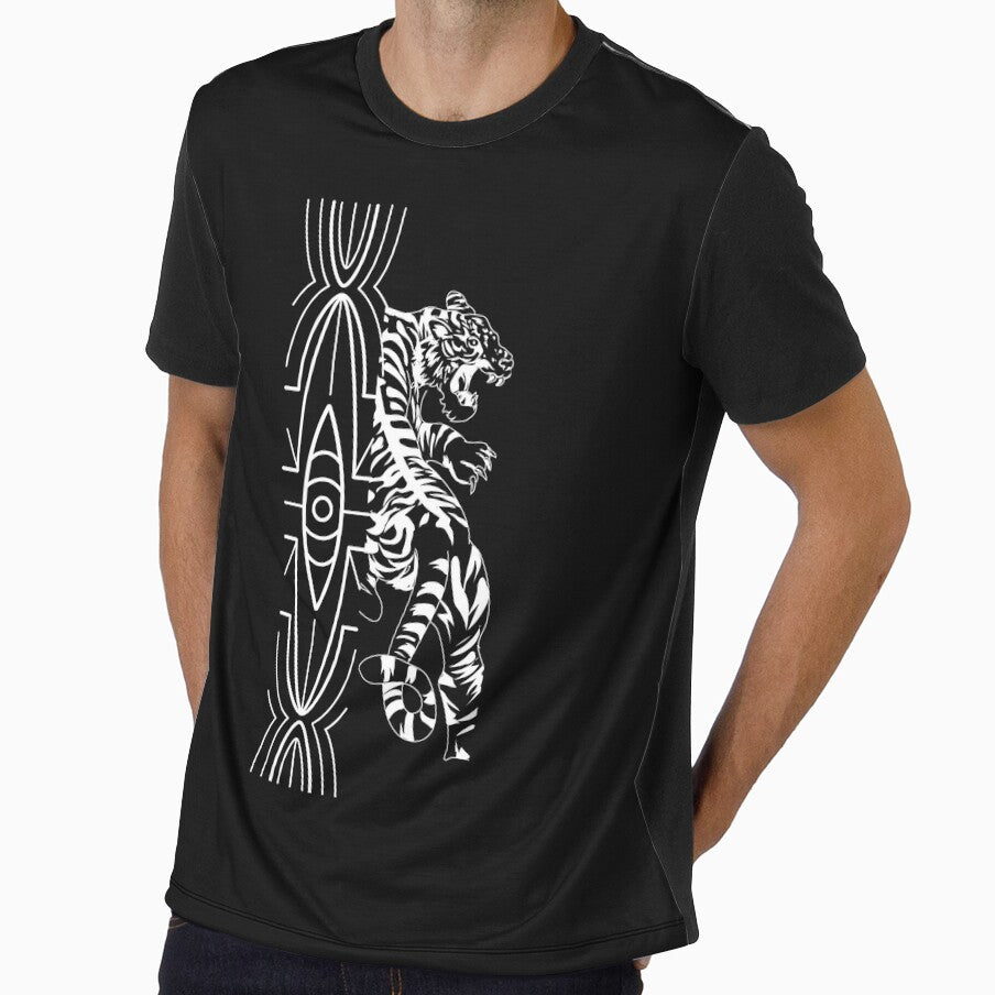 Tiger Streetwear Pattern mix streetwear by InspiredForever