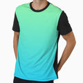 Bright Green to Blue Gradient by AmbientArtCo