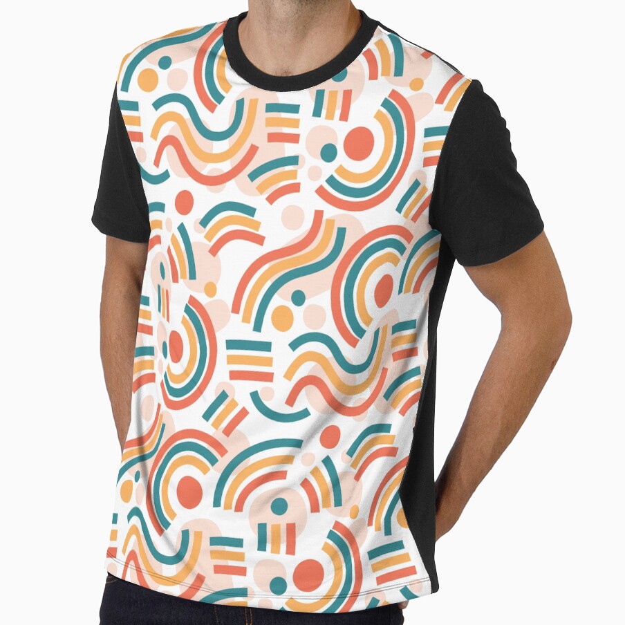 Hand Drawn Colorful Pattern 05 by Nfty-Planet01