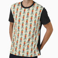 Funny Carrot Man Vintage Illustration by el-padre