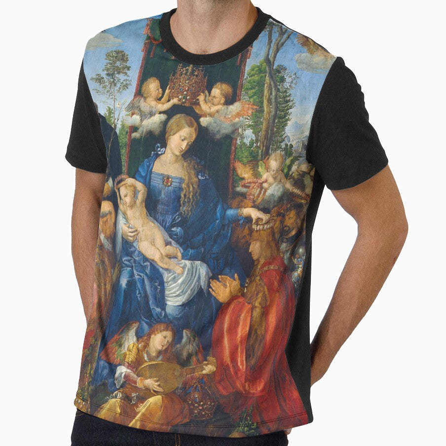 Albrecht Durer's Feast of the Rosary by mosfunky