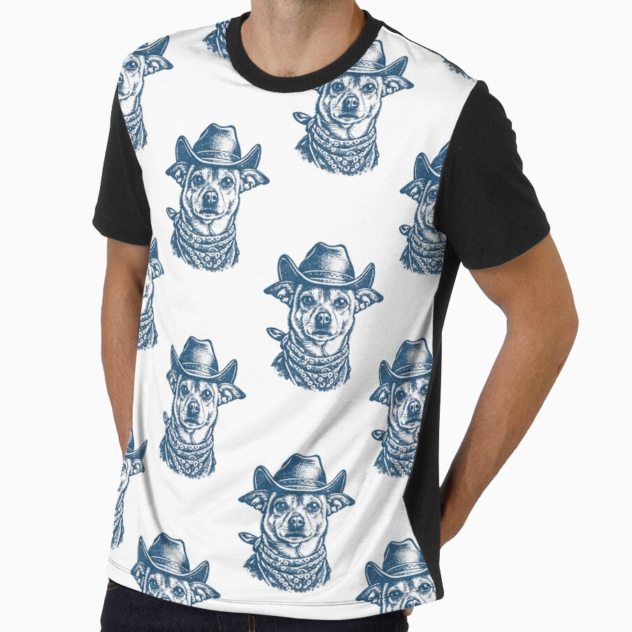 Cowboy Chihuahua Dog by SterlingSaddle