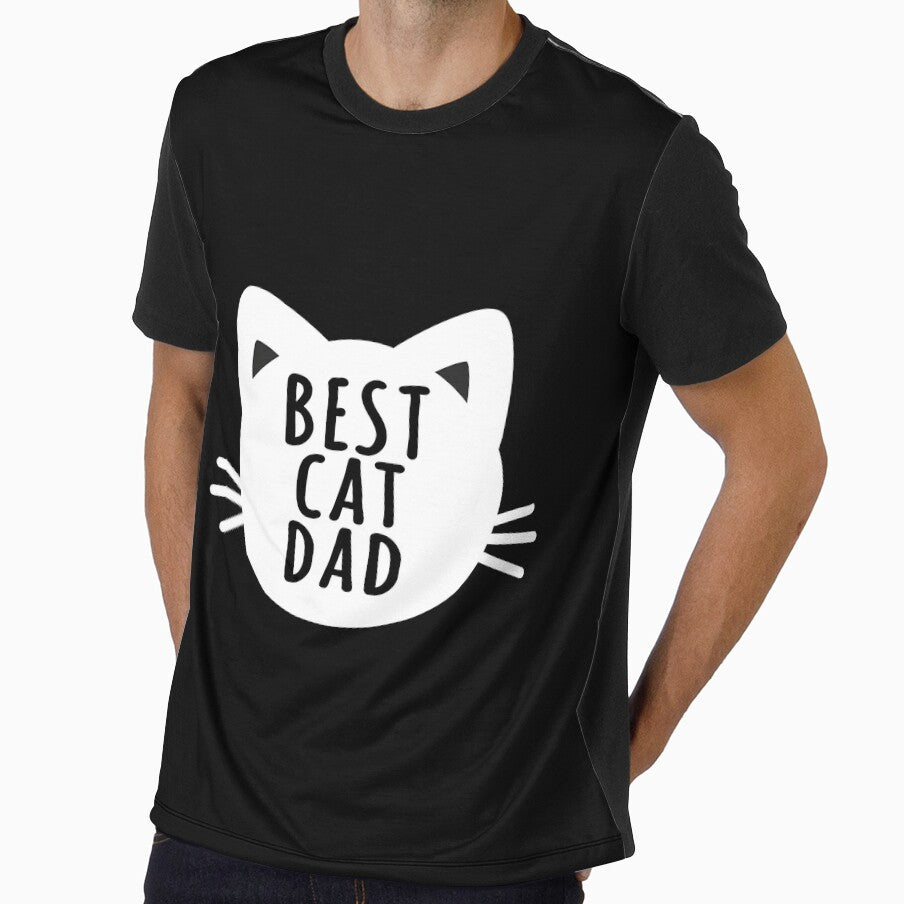 Best Cat Dad by Dmo3HarkoArt