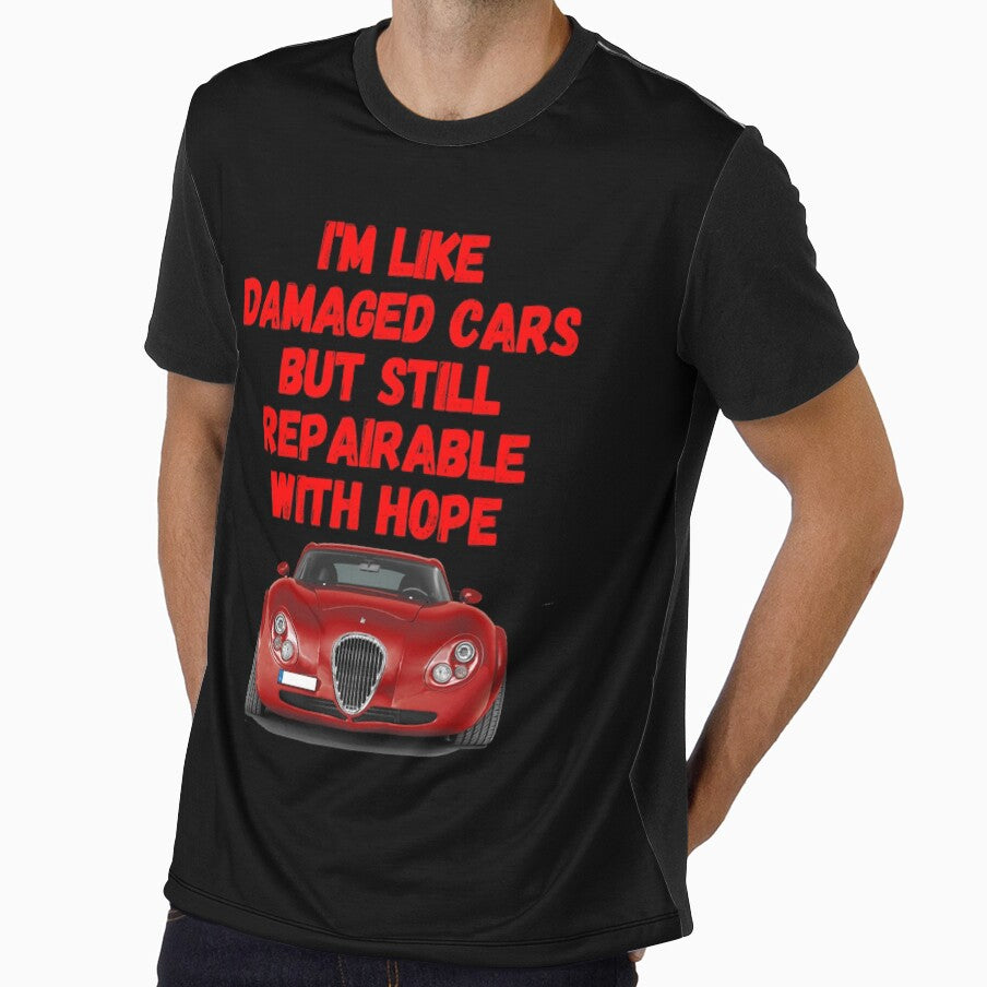 Funny I_m like damaged cars but still repairable with hope Gifts 2020 limited édition by FunStickerr