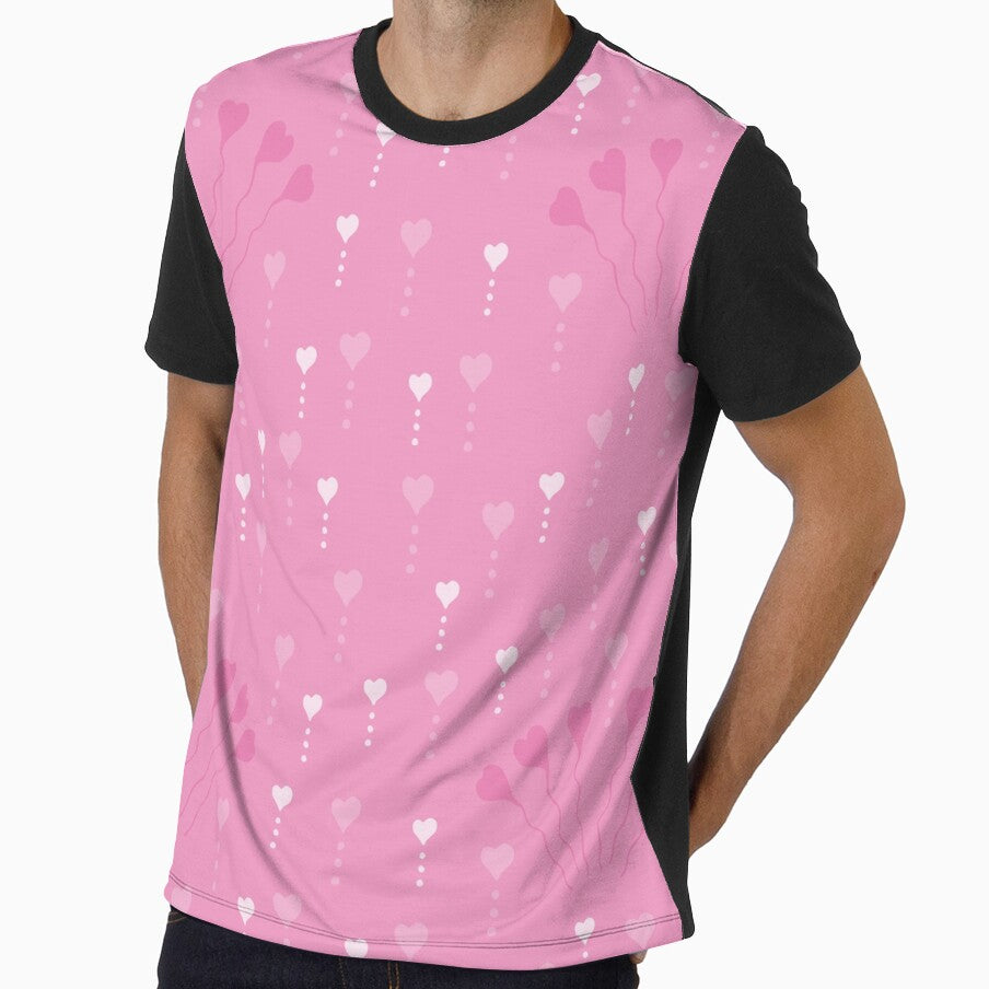 Pink dripping hearts in love by SerahO