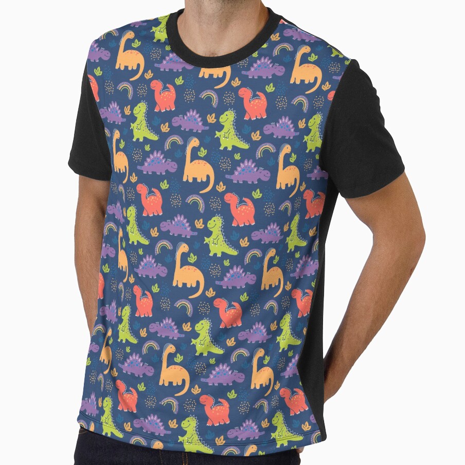 Colorful Playful Pattern Version 7 by Mozaic Clothes