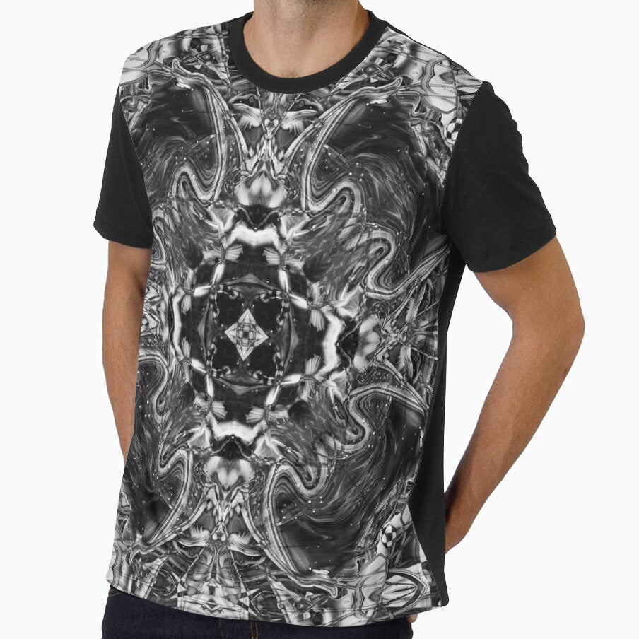 Symmetry in black and white II by Psilographics