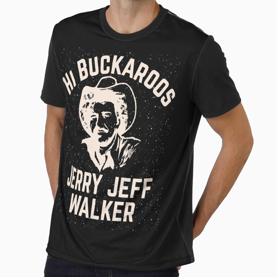 Hi Buckaroos Jerry Jeff Walker Premium by lylehoa