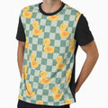 Duck Chequered Pattern by BettySpicer
