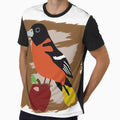 Minimalist Oriole over an Earthy Background by BjernRaz