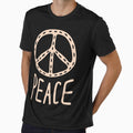 Peace Graphic Tee | Minimalist Peace Symbol Shirt | Comfortable & Stylish Casual Wear for Men & Women | Soft Cotton Unisex T-Shirt | Positive Vibes, Mindfulness, Meditation Clothing by TrendZ Style