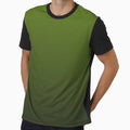 Gradient Natural Green Peacock color by tshirtsandme