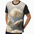 cotton balls on a windy field 3 by Mike Kiev art
