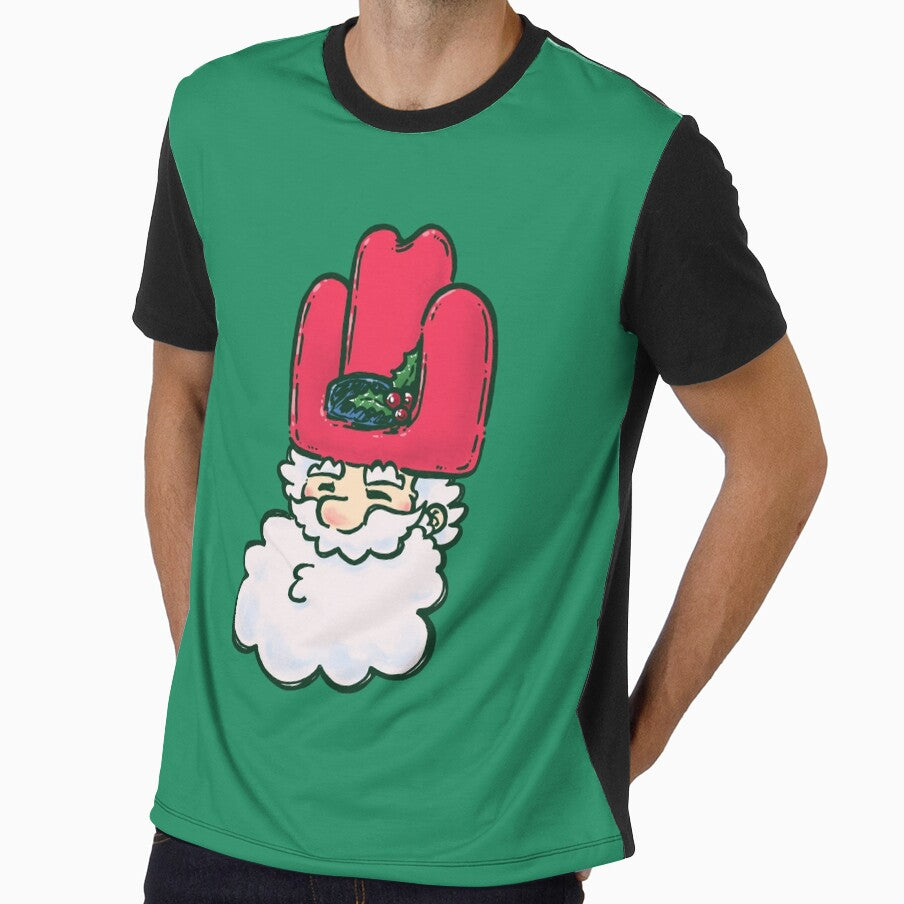 Oversized Cowboy Hat Santa by nickv47