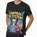 iControl The System - Tech Humor, Hacker Style Graphic Tee" by Suldaanstyle
