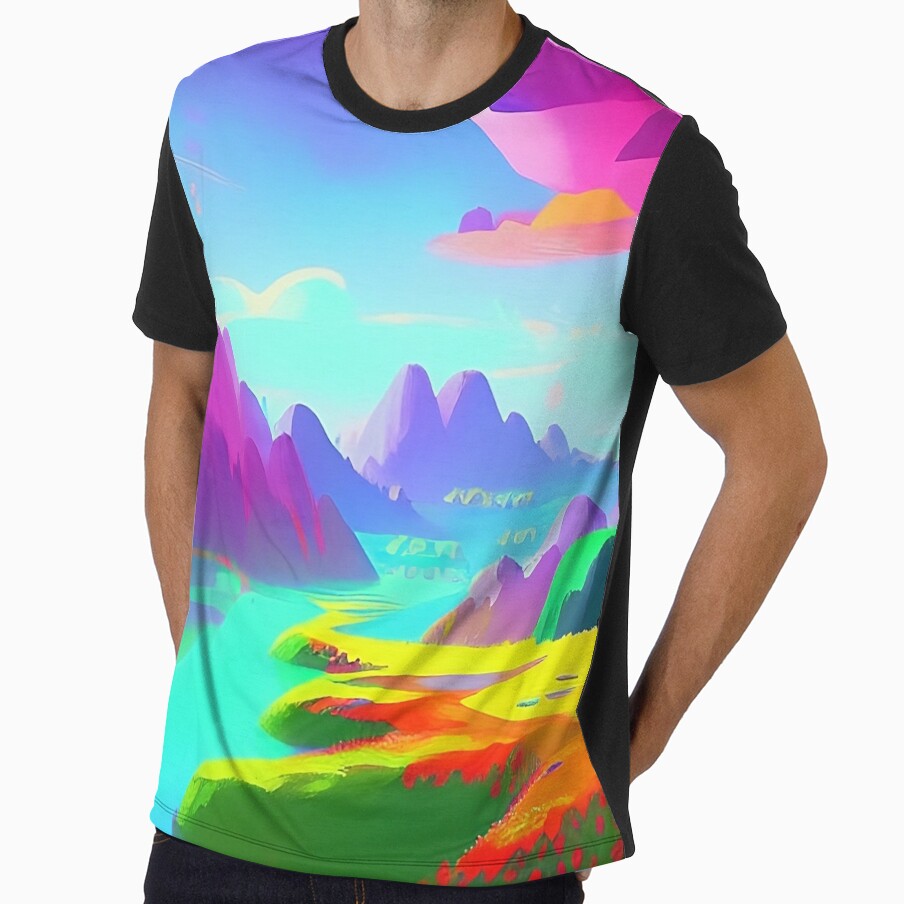 Colorful surreal landscapes scenery with vibrant colors 46 by vishalraifx