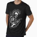 Punk Rock Skeleton Electric Guitar Rocker Men Boys by BarbaraLillie