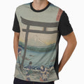 Hiroshige's The Entrance gate at Enoshima in Sagami Province by mosfunky
