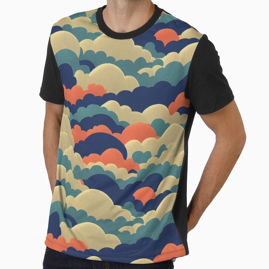 Colorful Clouds with Retro Colors by Fragpop