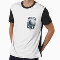 Cool And Simple Vintage Retro Master Golf Quote by Daqomm