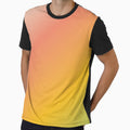 Modern Orange Green Ombre, Gradient by venella
