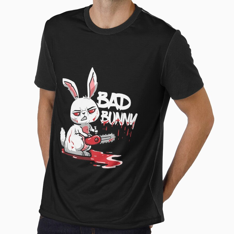 Funny Horror Rabbit Halloween Gift Evil Bad Bunny  . by FunStickerr