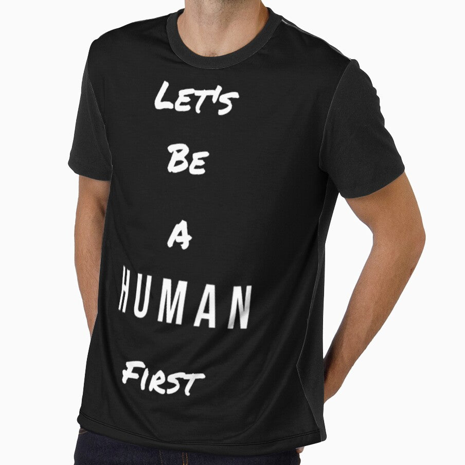 Let's be a human first. by Abstract  Aura art