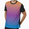 Retro Orange Purple and Blue Gradient by BetweenForms