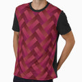 Gradient Diagonal Stripe Pattern by RED FIR