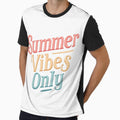 Summer Vibes Only Unisex T-Shirt by TrendyCanvasC