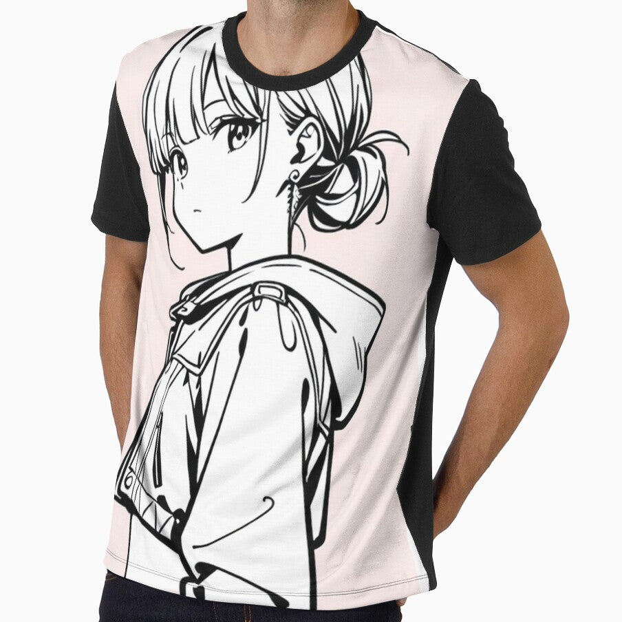 Fashion - Woman in White Puffer Jacket Low Bun Anime Variant 3 by AnimeShin