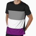 Asexual Pride Flag Shirt by shayerahol22