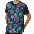 Gradient Mandalas on Navy by JaygiesDesign