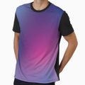 Cool Blue Purple and Pink Gradient by murialbezanson