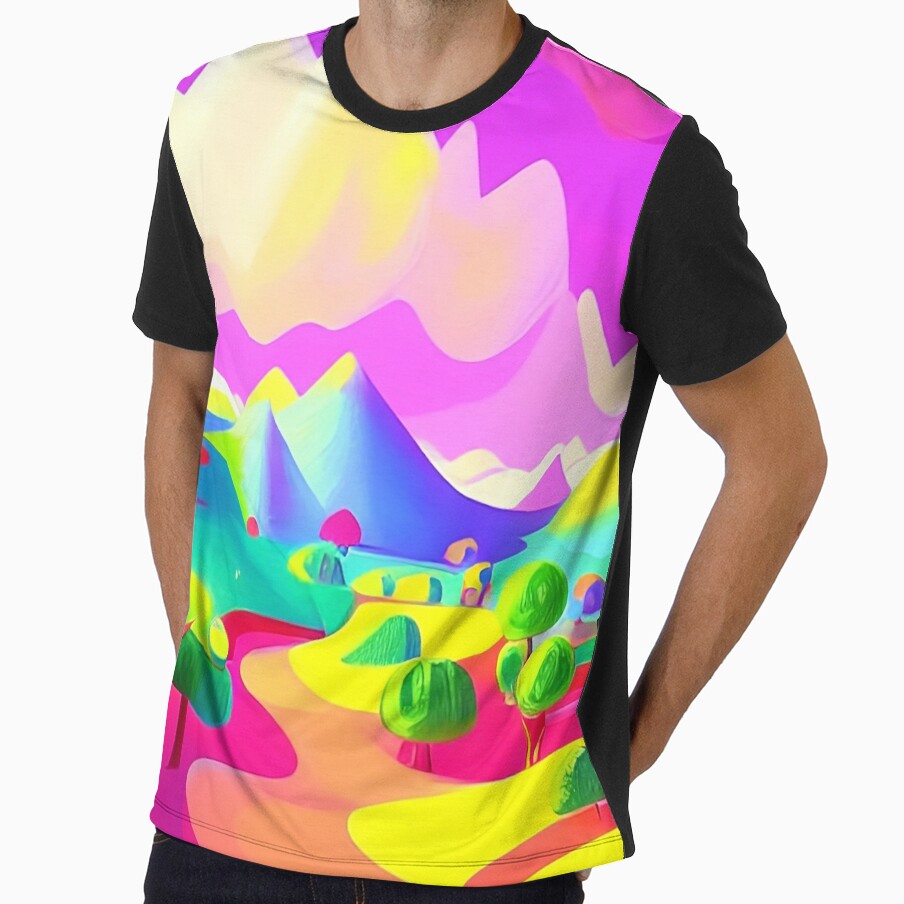 Colorful surreal landscapes scenery with vibrant colors 29 by vishalraifx