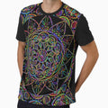 Blacklight Ornamental Mandala Aesthetic by VagabondTees