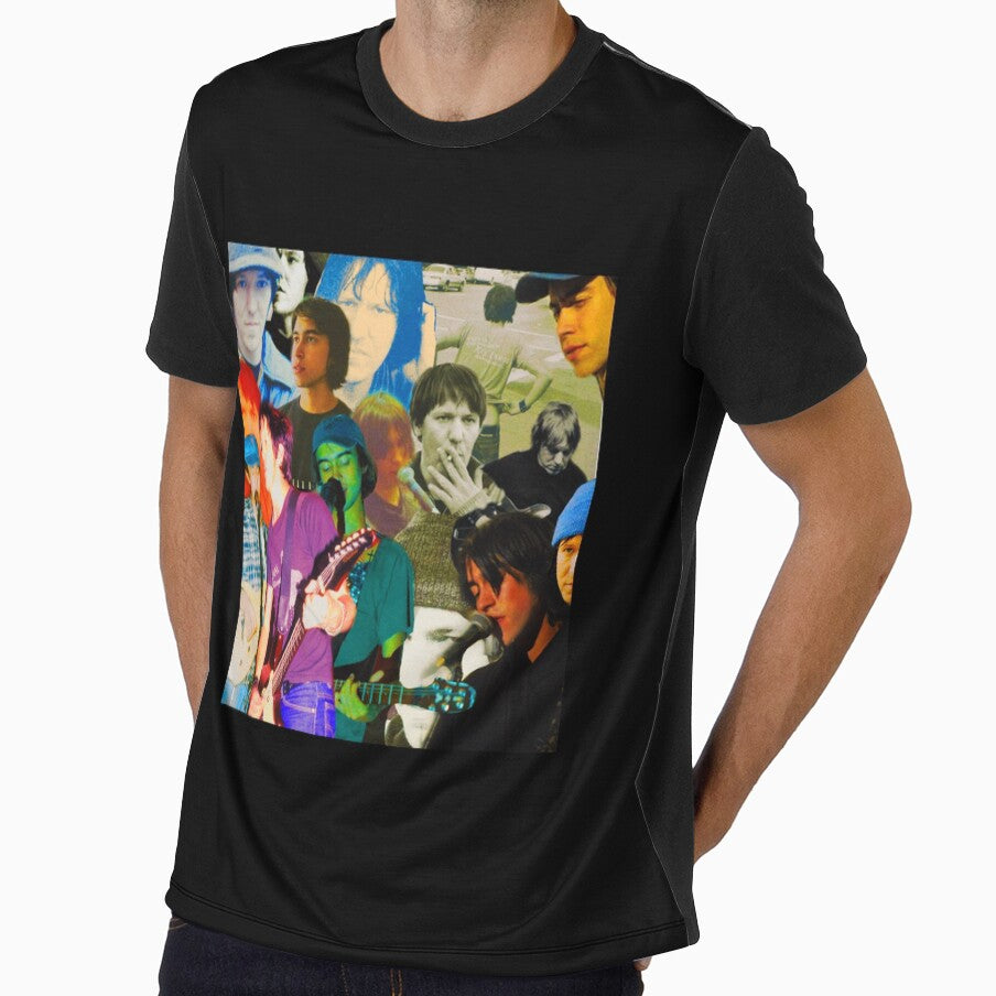 Alex G Elliott Smith Collage Premium T-Shirt by boldatrobecp