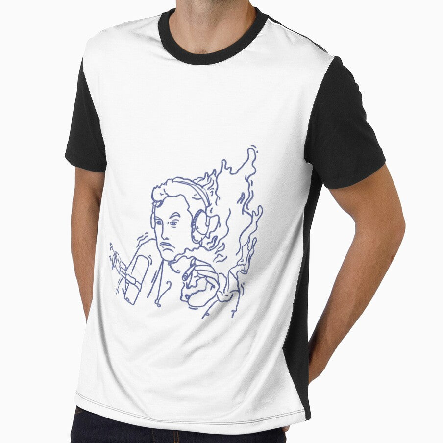 Elon Musk Smoking ! Line art Minimalist design by Arsalanes