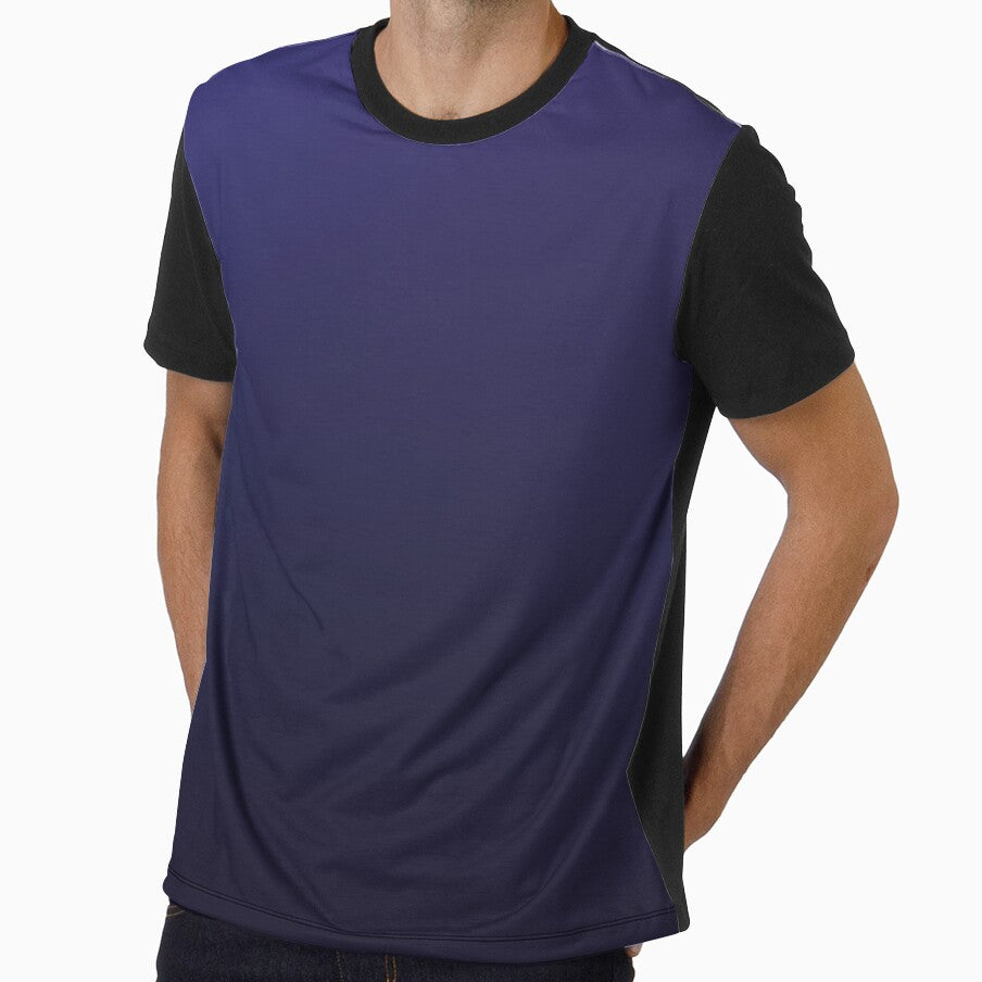 Navy Gradient by Printedarts