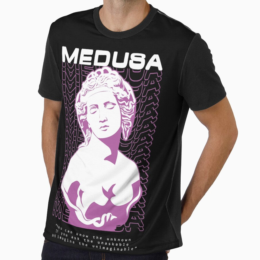Medusa Street Wear (BLACK SHIRT) by jujustine21