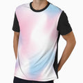 Soft Pink and Blue Gradient Blend by TheMajesticGoat
